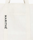 REGULAR LOGO BIG COTTON BAG IN NATURAL image 4