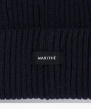 DOODLE BEAR BEANIE IN NAVY image 4
