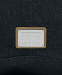 CLASSIC LOGO ONE SHOULDER BUCKET BAG IN DARK BLUE image 4
