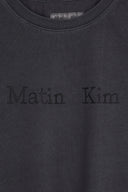 PIGMENT LOGO CROP TOP IN DARK GRAY image 9