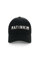 APPLIQUE FELT LOGO BALL CAP IN BLACK image 8