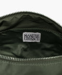 CLASSIC LOGO MINI DUFFLE BAG IN GRAY KHAKI image 5