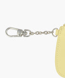 REGULAR LOGO PEANUT KEYRING WALLET IN LIGHT YELLOW image 5