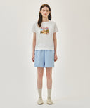 W AEROCOOL RESORT GRAPHIC TEE IN WHITE image 5
