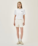 AEROCOOL SMALL CLASSIC LOGO TEE IN WHITE image 5