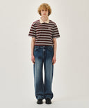 SMALL CLASSIC LOGO PK COLLAR TEE IN STRIPE image 8