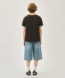M BERMUDA DENIM PANTS IN LIGHT BLUE image 11