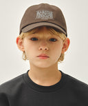 KIDS CLASSIC LOGO CAP IN BROWN image 5