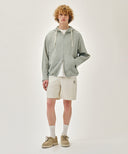 CLASSIC LOGO HOODED PATTERN JACKET IN CHECK image 5