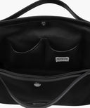 CLASSIC LOGO TOTE BAG IN BLACK image 5
