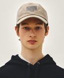 SMALL CLASSIC LOGO CAP IN DARK BEIGE image 5