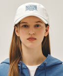 SMALL CLASSIC LOGO CAP IN OFF WHITE image 5