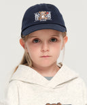 KIDS BEAR CLASSIC LOGO BALL CAP IN PINK image 5