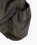 CLASSIC LOGO STRING NYLON CROSS BAG IN KHAKI image 5