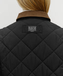 W DETACHABLE QUILTING JACKET IN BLACK image 5