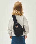 KIDS BEAR CLASSIC LOGO 2WAY SLING BAG IN BLACK image 5
