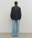 M HIGH STRAIGHT DENIM PANTS IN LIGHT BLUE image 5