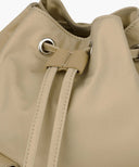 CLASSIC LOGO SMALL BACKPACK IN BEIGE image 5