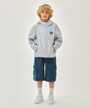 KIDS CLASSIC LOGO SEERSUCKER JACKET IN STRIPE image 5