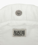 CLASSIC LOGO SEERSUCKER PADDING BAG IN OFF WHITE image 5