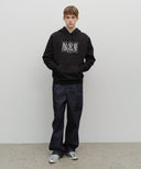 CLASSIC LOGO HOODIE IN BLACK