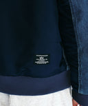 MARITHE X ALPHA INDUSTRIES MA-1 JUMPER IN BLUE image 5