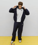 MARITHÉ SPORT NYLON TRACK ZIP-UP JACKET IN NAVY image 11