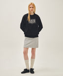 CLASSIC LOGO EMBROIDERY SWEATSHIRT IN NAVY image 5