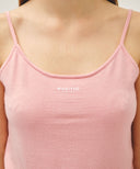 W BASIC KNIT CARDIGAN SETUP IN CORAL PINK image 5