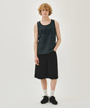 SHADOW CLASSIC LOGO SLEEVELESS IN CHARCOAL GREY image 5