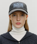 CORDUROY CLASSIC LOGO CAP IN CHARCOAL GREY image 5