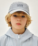 KIDS CLASSIC LOGO NYLON CAMP CAP IN NAVY image 5