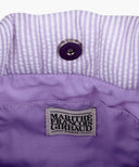 CLASSIC LOGO SEERSUCKER PADDING BAG IN PURPLE image 5