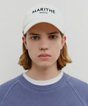 REGULAR LOGO COVERED CAP IN IVORY image 5