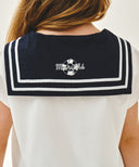 KIDS SAILOR AEROCOOL TEE IN WHITE image 5