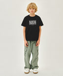 KIDS CLASSIC LOGO TEE IN BLACK image 5