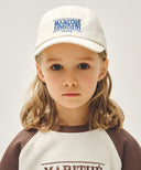 KIDS CLASSIC LOGO CAP IN IVORY image 5