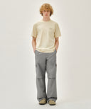 AEROCOOL SMALL CLASSIC LOGO TEE IN BEIGE image 5