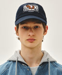 PONY CLASSIC LOGO COVERED CAP IN NAVY image 5