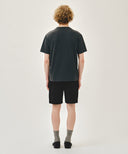 CLASSIC LOGO SWEAT SHORTS IN BLACK image 5