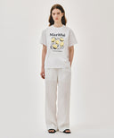 AEROCOOL LEMON GRAPHIC TEE IN WHITE image 9