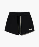 W BASIC SWEAT SHORTS IN BLACK image 3