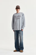 WASHED FLARE DENIM PANTS FOR MEN IN LIGHT BLUE image 8