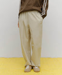 MARITHÉ SPORT NYLON TRACK PANTS IN BEIGE image 15