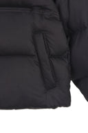 LOGO APPLIQUE GLOSSY DOWN JUMPER FOR MEN IN CHARCOAL GREY image 4