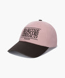 CLASSIC LOGO 6PANEL COLOR BLOCK CAP IN CHARCOAL GREY image 7