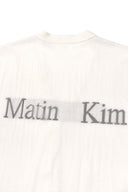 BACK LOGO SEE THROUGH CARDIGAN FOR MEN IN IVORY image 4