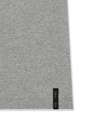 LABEL DETAIL SLIM FIT TOP IN GRAY image 14