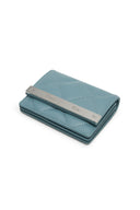 PUFF QUILT WALLET IN BLUE image 3
