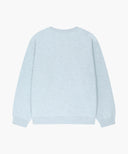 KIDS CLASSIC LOGO EMBOSSING SWEATSHIRT IN LIGHT BLUE
